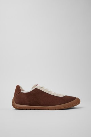 Camper Twins - Mehrfarbiger Herrensneaker aus Veloursleder und Nubukleder.