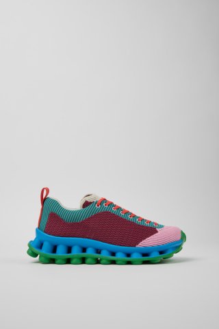 Camper Camper x SUNNEI - PELOTISSIMA - Mehrfarbiger Damessneaker aus Textil.