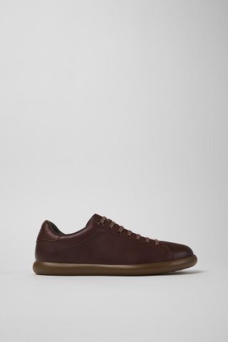 Camper Pelotas Soller - Brauner Herrensneaker aus Leder.