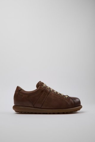 Camper Pelotas - Brauner Herrenschuh aus Leder. Camper Pelotas - Brauner Herrenschuh aus Leder.
