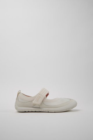 Camper Path - Weißer Damensneaker aus Leder. Camper Path - Weißer Damensneaker aus Leder.