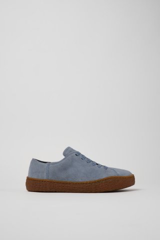 Camper Peu Terreno - Grauer Damensneaker aus Nubukleder Camper Peu Terreno - Grauer Damensneaker aus Nubukleder