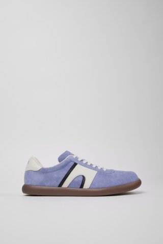 Camper Pelotas Soller - Mehrfarbiger Herrensneaker aus Leder und Nubukleder. Camper Pelotas Soller - Mehrfarbiger Herrensneaker aus Leder und Nubukleder.