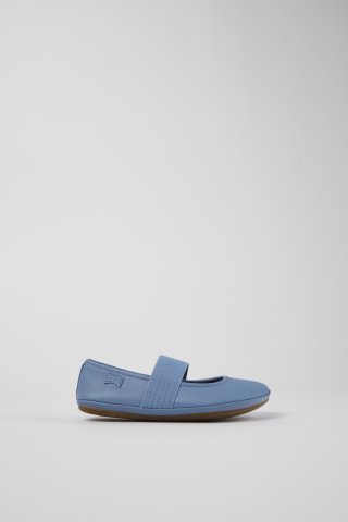 Camper Right - Blaue Lederballerinas Camper Right - Blaue Lederballerinas