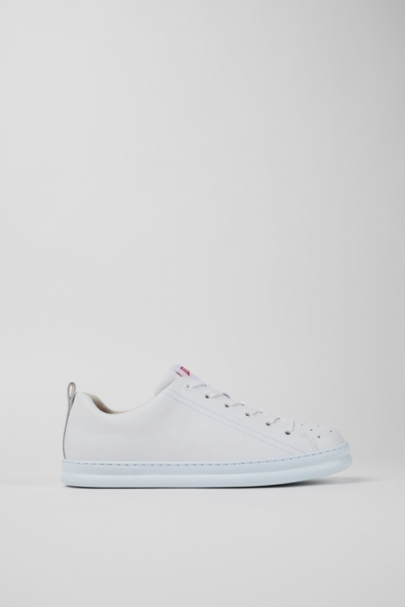 Camper Runner - Weißer Herrensneaker aus Leder.