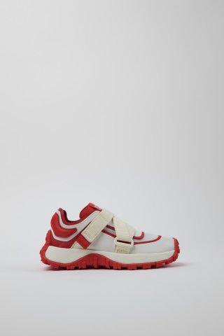 Camper Drif Trail - Mehrfarbige Kindersneaker aus Recycling-PET und Leder.