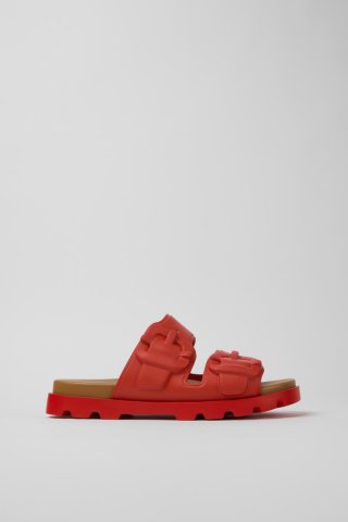Camper Brutus Sandal - Rote Sandalen aus Synthetik für Herren. Camper Brutus Sandal - Rote Sandalen aus Synthetik für Herren.