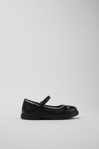 Camper Twins - Schwarzer Kinder-Mary Jane aus Leder Camper Twins - Schwarzer Kinder-Mary Jane aus Leder