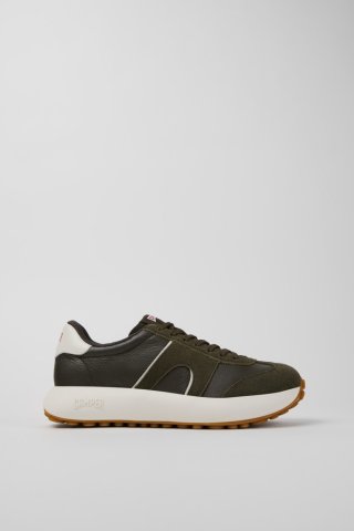 Camper Pelotas Athens - Mehrfarbiger Herrensneaker aus Leder und Nubukleder.