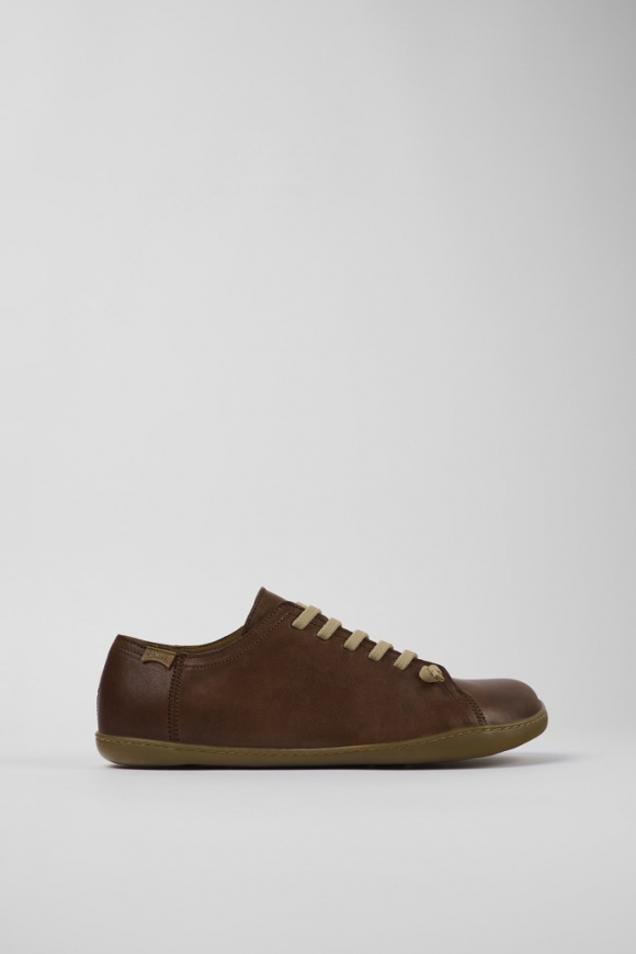 Camper Peu - Brauner Herrenschuh aus Leder.