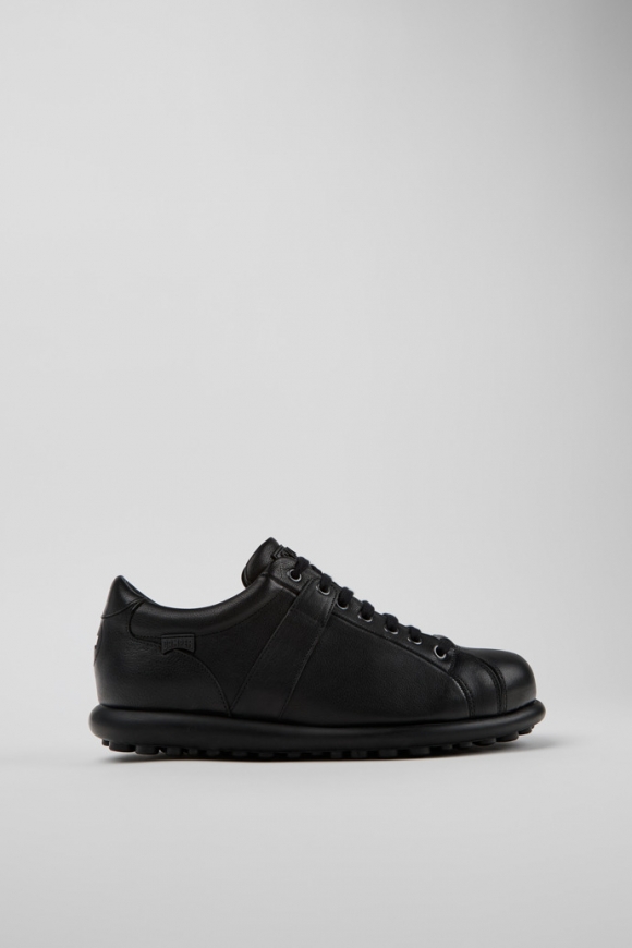 Camper Pelotas - Schwarzer Herrenschuh aus Leder.