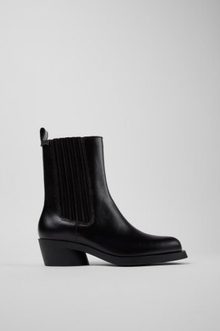 Camper Bonnie - Schwarzer Damenstiefel aus Leder Camper Bonnie - Schwarzer Damenstiefel aus Leder