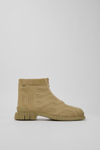 Camper Pix - Beige Damenstiefelette Camper Pix - Beige Damenstiefelette