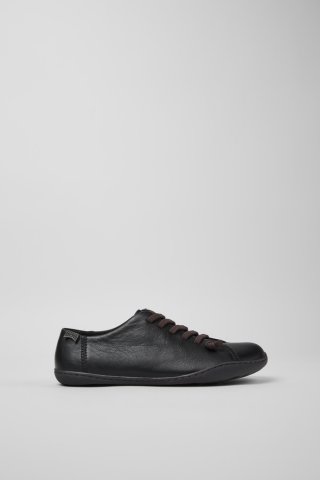 Camper Peu - Schwarzer Damenschuh aus Leder. Camper Peu - Schwarzer Damenschuh aus Leder.