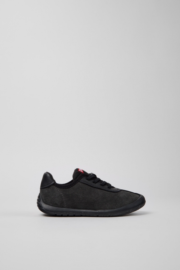 Camper Peu Path - Mehrfarbige Kindersneaker aus Nubukleder und Leder.