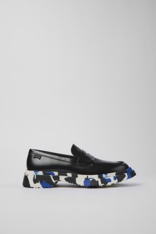 Camper Walden - Schwarze Lederloafer für Damen Camper Walden - Schwarze Lederloafer für Damen