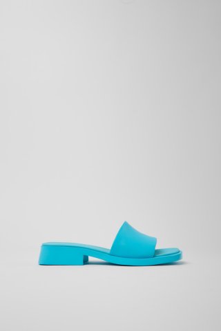 Camper Dana - Blaue Ledersandale für Damen.