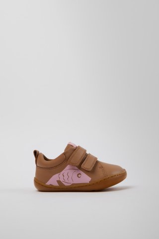 Camper Twins - Mehrfarbige Kindersneaker aus Leder. Camper Twins - Mehrfarbige Kindersneaker aus Leder.