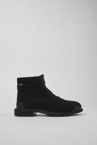 Camper Pix - Schwarze Damenstiefelette aus TENCEL® Lyocell.
