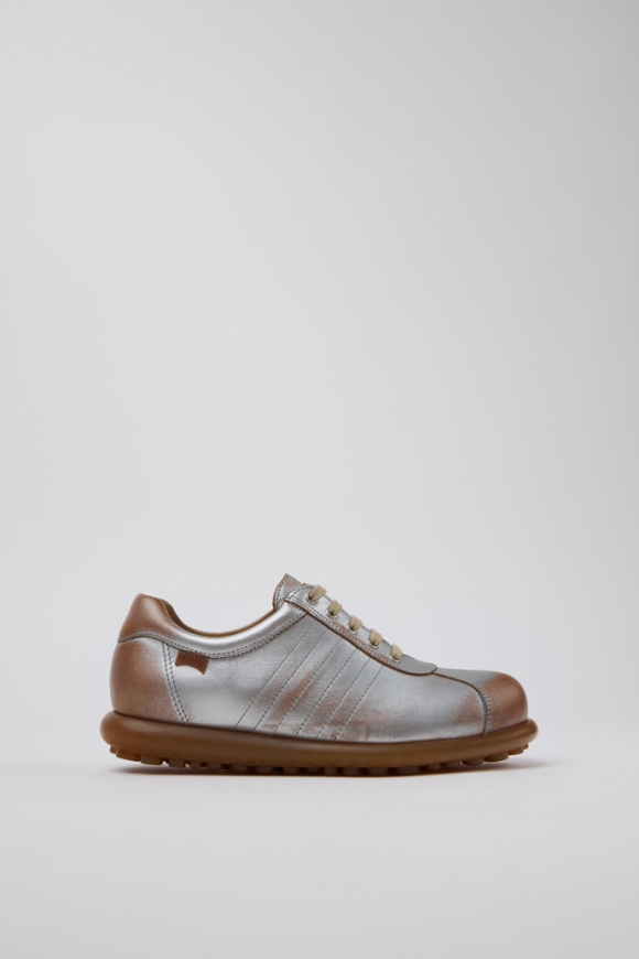 Camper Pelotas - Mehrfarbiger Lederschuh für Damen.