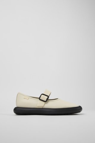Camper Onda - Weiße Mary Jane-Lederschuhe für Damen Camper Onda - Weiße Mary Jane-Lederschuhe für Damen