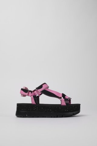 Camper Twins - Mehrfarbige Damensandalen aus Textil