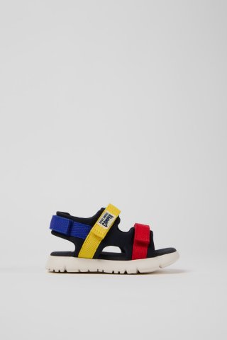 Camper Bobo Choses x Camper - Mehrfarbige Kindersandalen aus Textil. Camper Bobo Choses x Camper - Mehrfarbige Kindersandalen aus Textil.