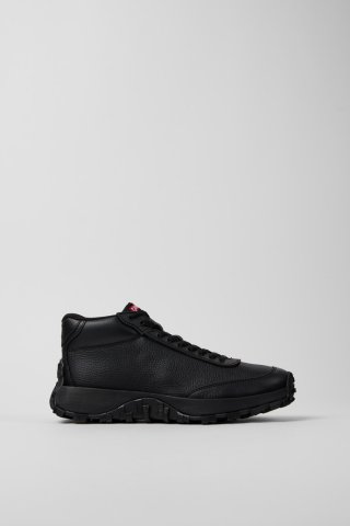 Camper Drift Trail - Schwarze Sneaker-Boots aus Leder für Damen. Camper Drift Trail - Schwarze Sneaker-Boots aus Leder für Damen.