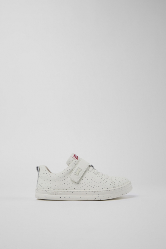Camper Runner - Weißer Ledersneaker