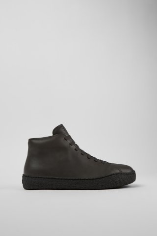 Camper Peu Terreno - Grauer Desert-Boot aus Leder für Herren Camper Peu Terreno - Grauer Desert-Boot aus Leder für Herren