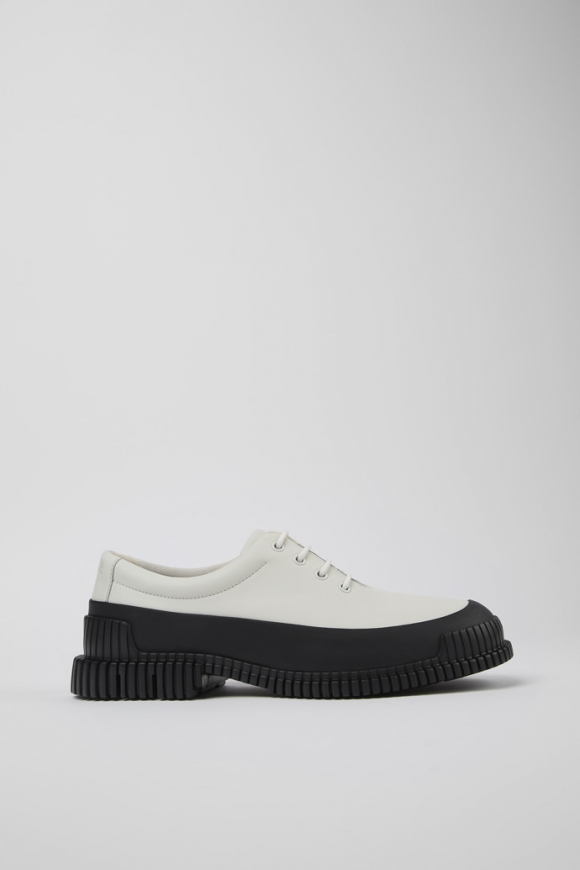 Camper Pix - Weißer Herrenschuh aus Leder