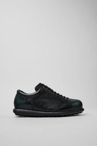 Camper Twins - Mehrfarbiger Herrenschuh aus Leder. Camper Twins - Mehrfarbiger Herrenschuh aus Leder.