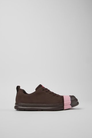 Camper Junction Runner - Braune Damensneaker aus Nubukleder. Camper Junction Runner - Braune Damensneaker aus Nubukleder.