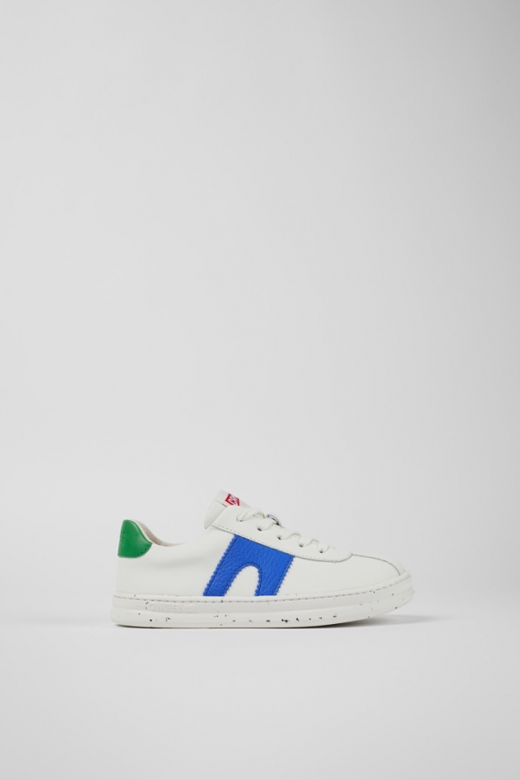 Camper Twins - Weißer Ledersneaker