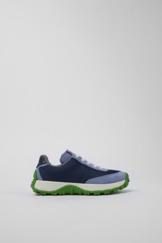 Camper Drift Trail - Blauer Sneaker aus Textil/Nubukleder Camper Drift Trail - Blauer Sneaker aus Textil/Nubukleder