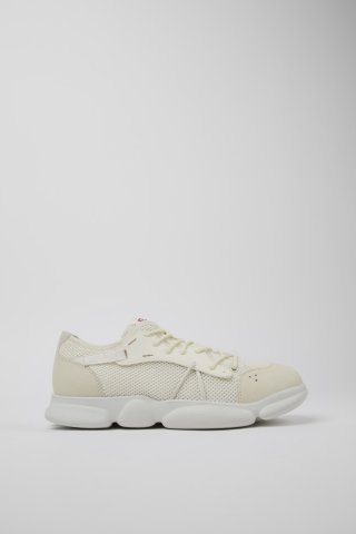 Camper Karst Sorona® - Weißer Herrensneaker aus Textil Camper Karst Sorona® - Weißer Herrensneaker aus Textil