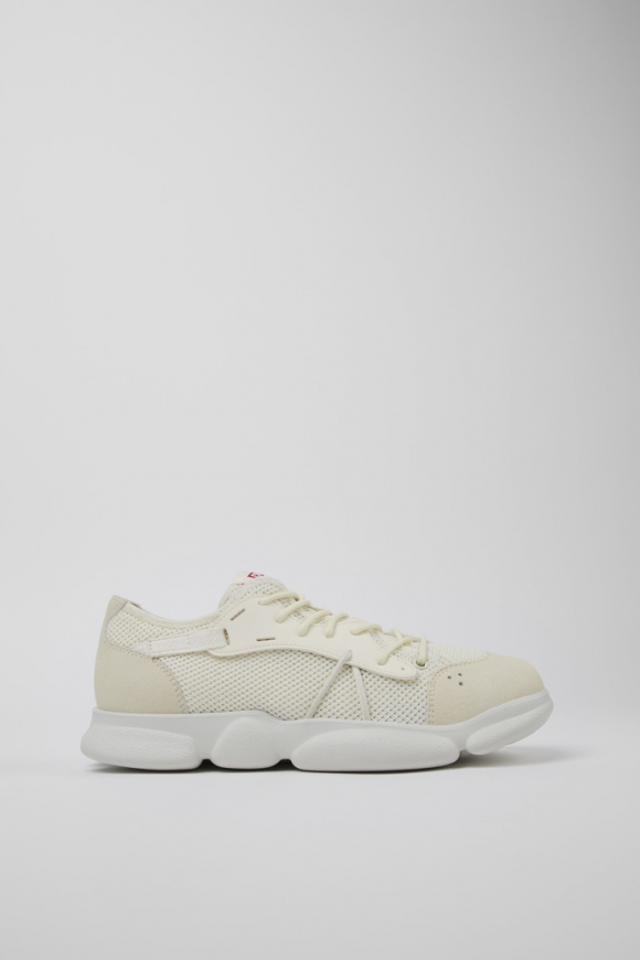 Camper Karst Sorona® - Weißer Herrensneaker aus Textil