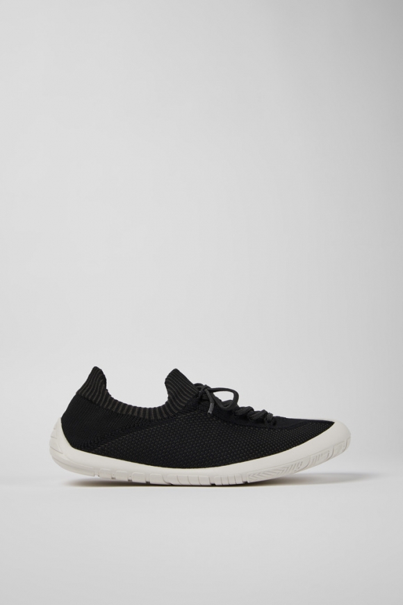 Camper Peu Path - Schwarzer Herrensneaker aus Textil