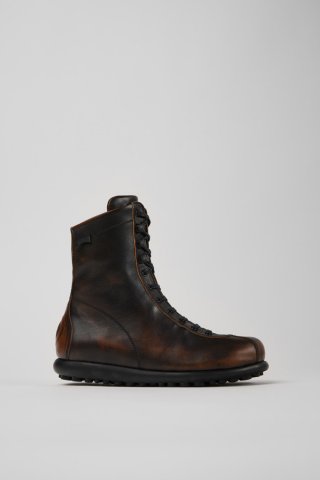 Camper Pelotas - Zweifarbiger Damenstiefel aus Leder Camper Pelotas - Zweifarbiger Damenstiefel aus Leder