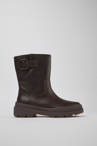 Camper Brutus Trek MICHELIN - Brauner Damenstiefel aus Nubukleder Camper Brutus Trek MICHELIN - Brauner Damenstiefel aus Nubukleder