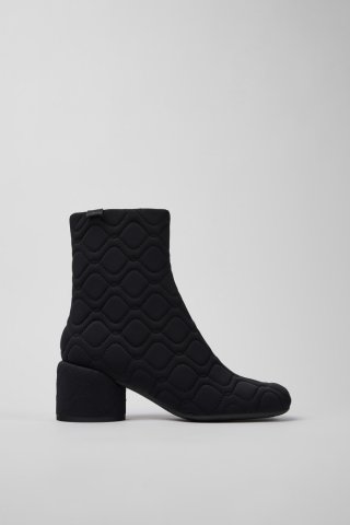 Camper Niki - Schwarzer Damenstiefel aus Textil Camper Niki - Schwarzer Damenstiefel aus Textil