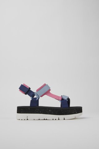 Camper Oruga Up - Bunte Damensandale aus Leder Camper Oruga Up - Bunte Damensandale aus Leder