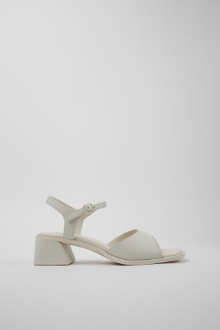 Camper Kora Sandal - Weiße Ledersandalen für Damen. Camper Kora Sandal - Weiße Ledersandalen für Damen.