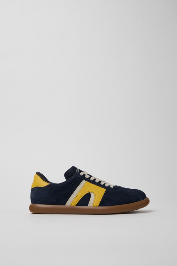 Camper Pelotas Soller - Mehrfarbiger Ledersneaker für Damen.