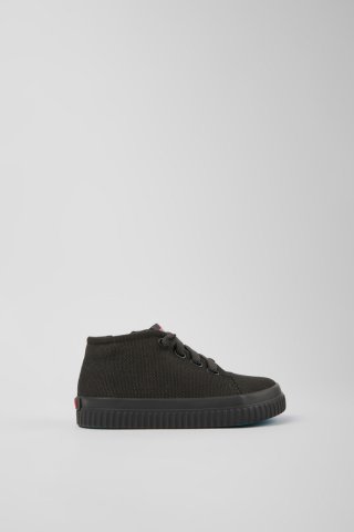 Camper Peu Roda - Dunkelgrauer Kindersneaker aus Textil Camper Peu Roda - Dunkelgrauer Kindersneaker aus Textil