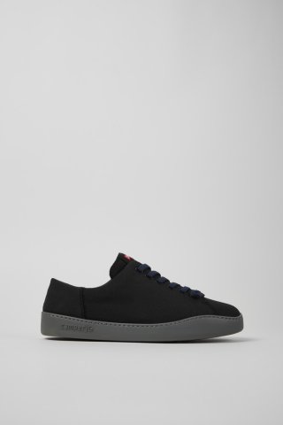 Camper Peu Touring - Schwarzer Herrensneaker aus Recycling-PET.
