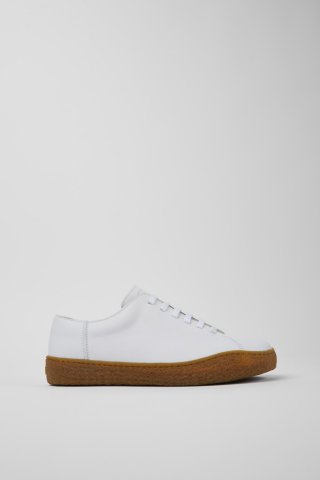 Camper Peu Terreno - Weißer Herrenschuh aus Leder