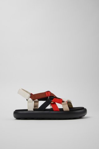 Camper Twins - Mehrfarbige Sandalen aus Recycling-PET für Herren. Camper Twins - Mehrfarbige Sandalen aus Recycling-PET für Herren.