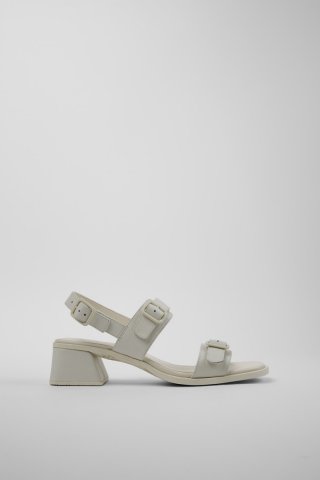 Camper Kora Sandal - Weißer Ledersandal für Damen. Camper Kora Sandal - Weißer Ledersandal für Damen.