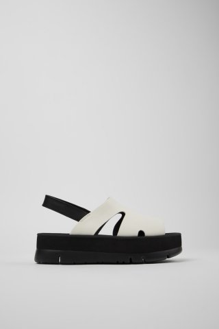 Camper Oruga Up - Weiße Damensandalen Camper Oruga Up - Weiße Damensandalen